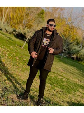 کاپشن آستردار ضخیم ضد آب کد 3074